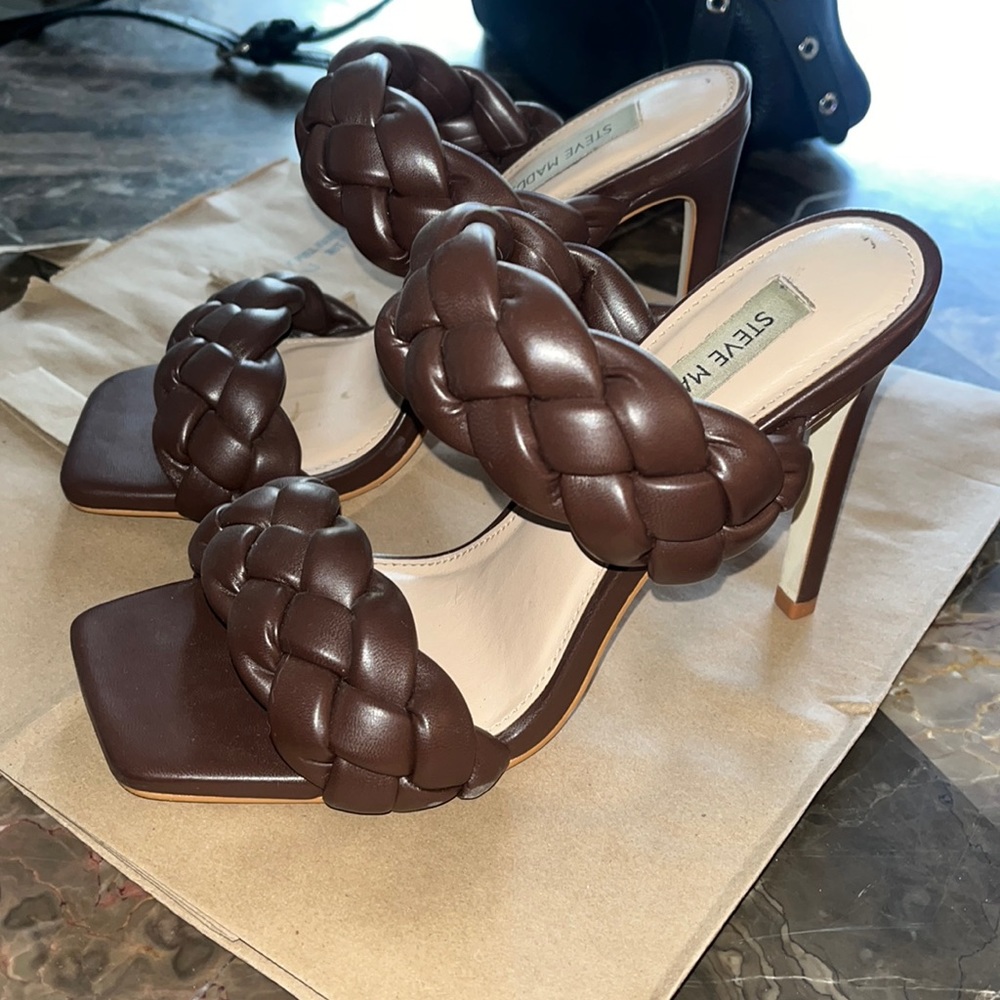 Steve Madden Brown Heels